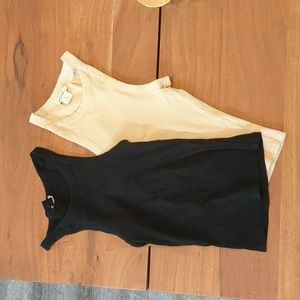 TWO PACK BUNDLE XS halter tank tops